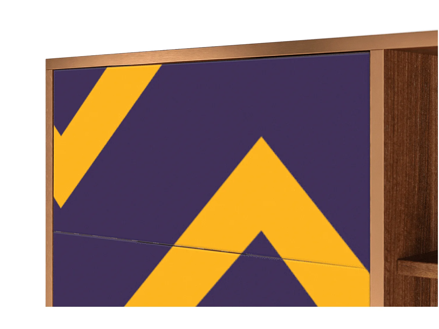 Buffet - 125x98x48 cm - BS2 - The Brightest Way, Noyer