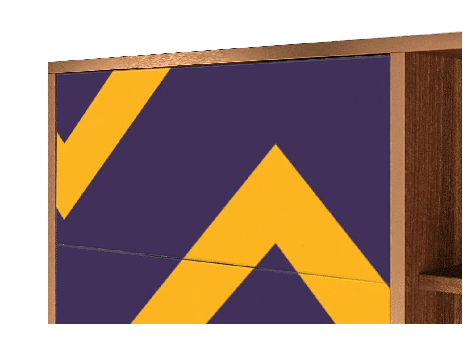 Buffet - 125x98x48 cm - BS2 - The Brightest Way, Noyer