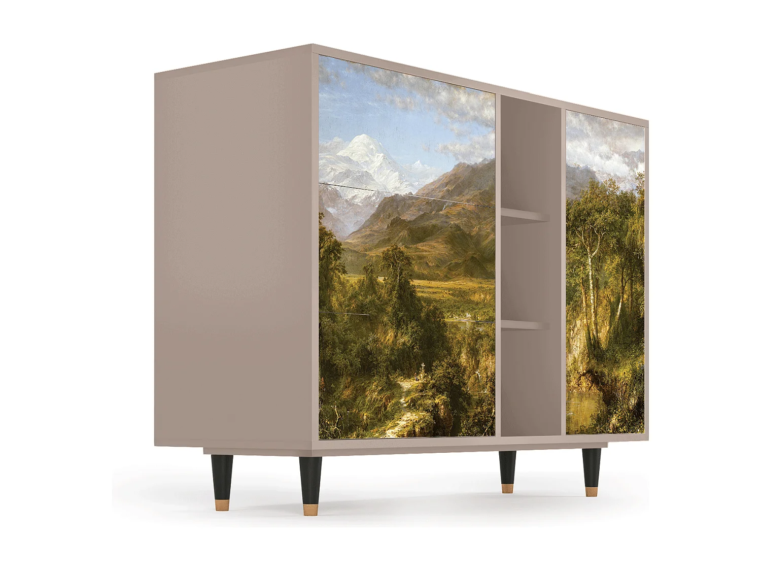 Aparador - 125x98x48 cm - BS2 - The Heart of the Andes , Latte