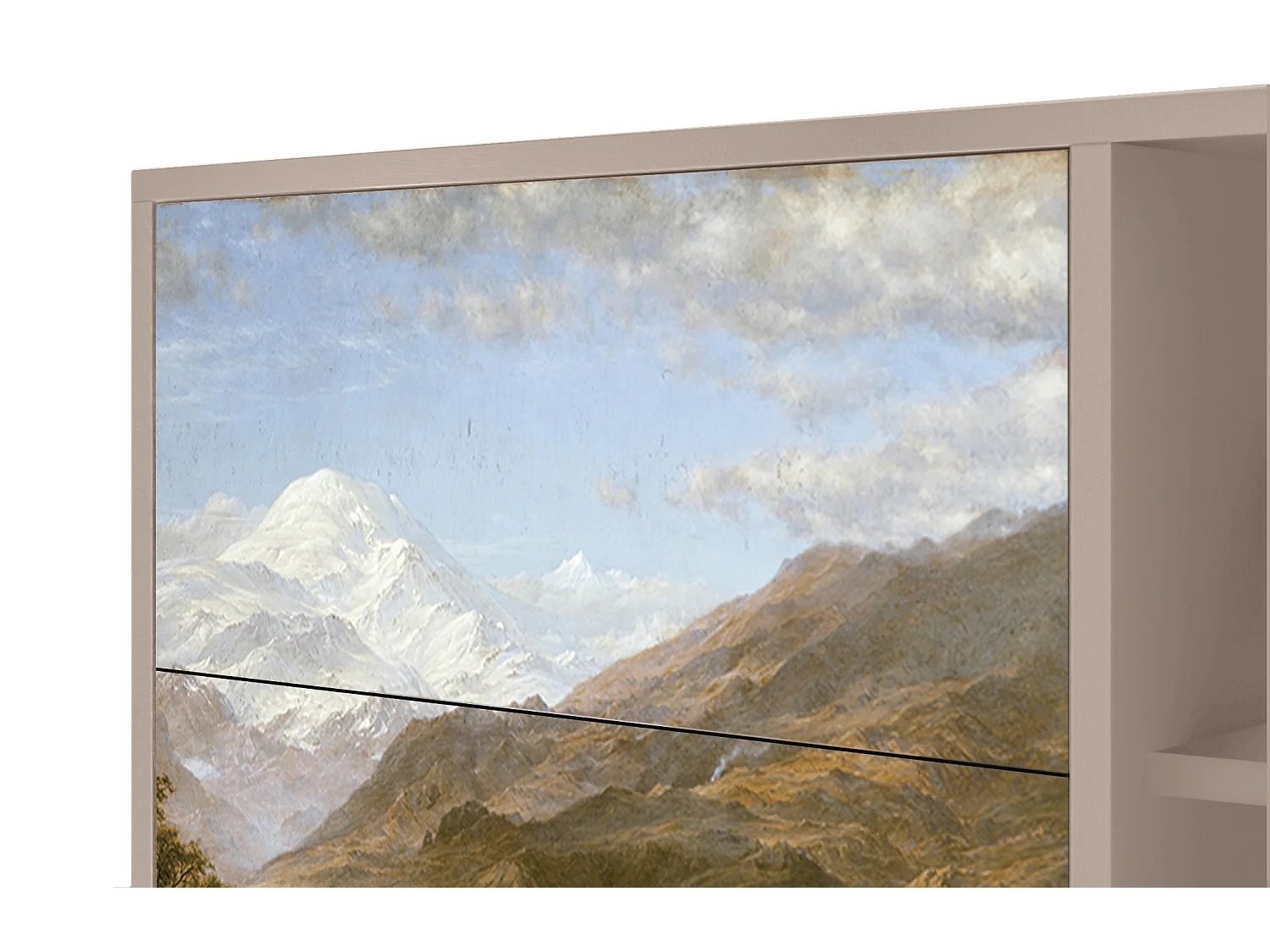 Aparador - 125x98x48 cm - BS2 - The Heart of the Andes , Latte