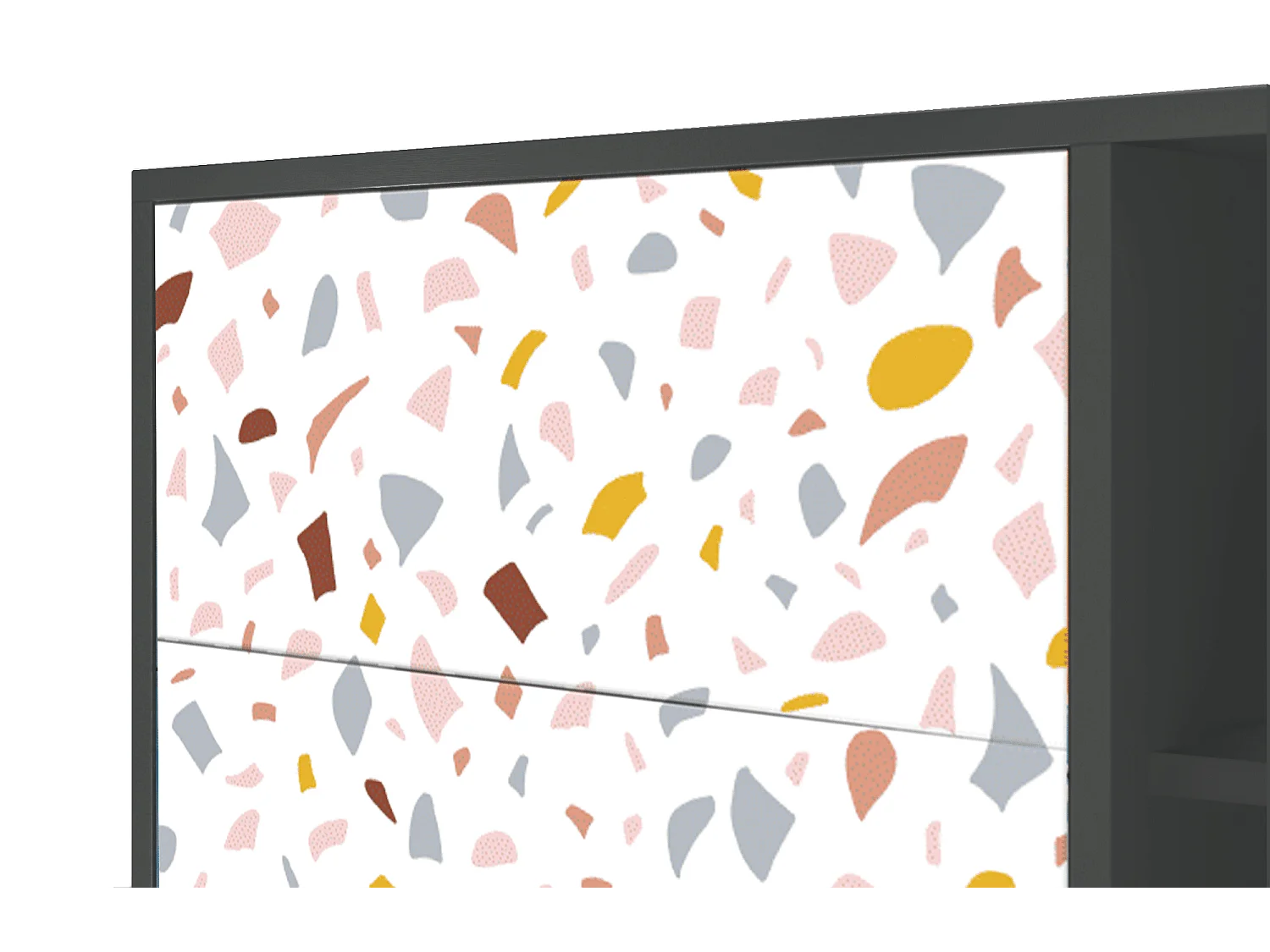 Buffet - 125x98x48 cm - BS2 - Marmelade Cheese, Anthracite