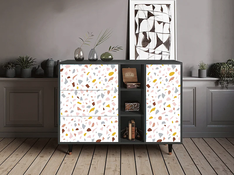 Buffet - 125x98x48 cm - BS2 - Marmelade Cheese, Anthracite