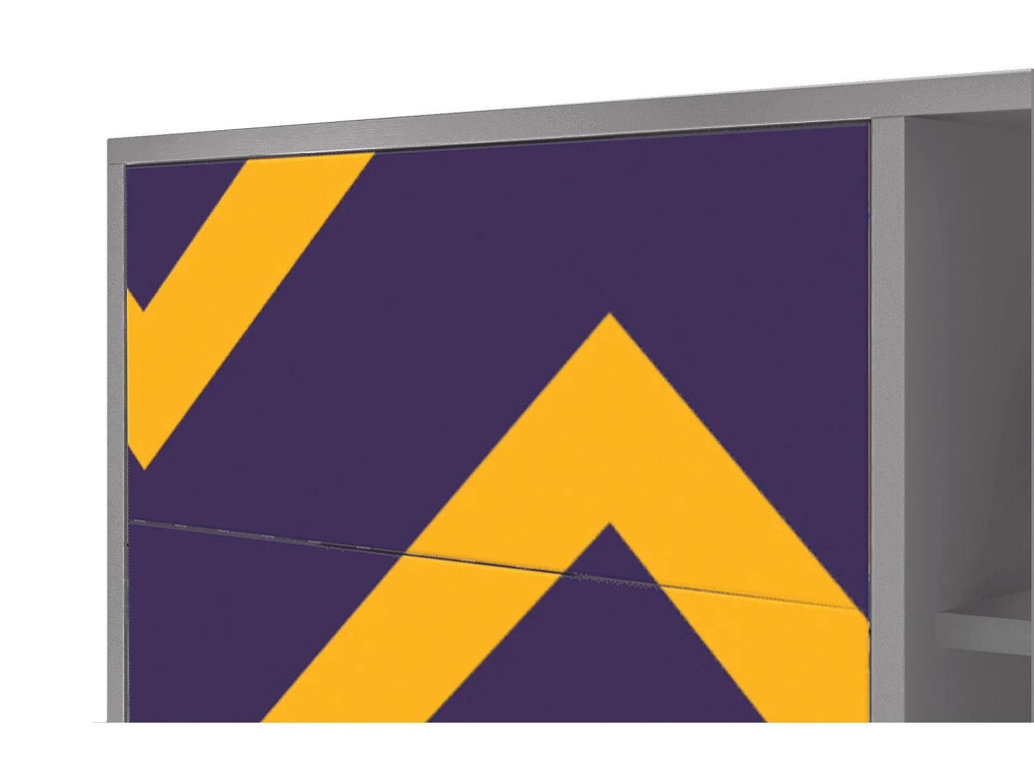 Dressoir - 125x98x48 cm - BS2 - The Brightest Way, Grijs