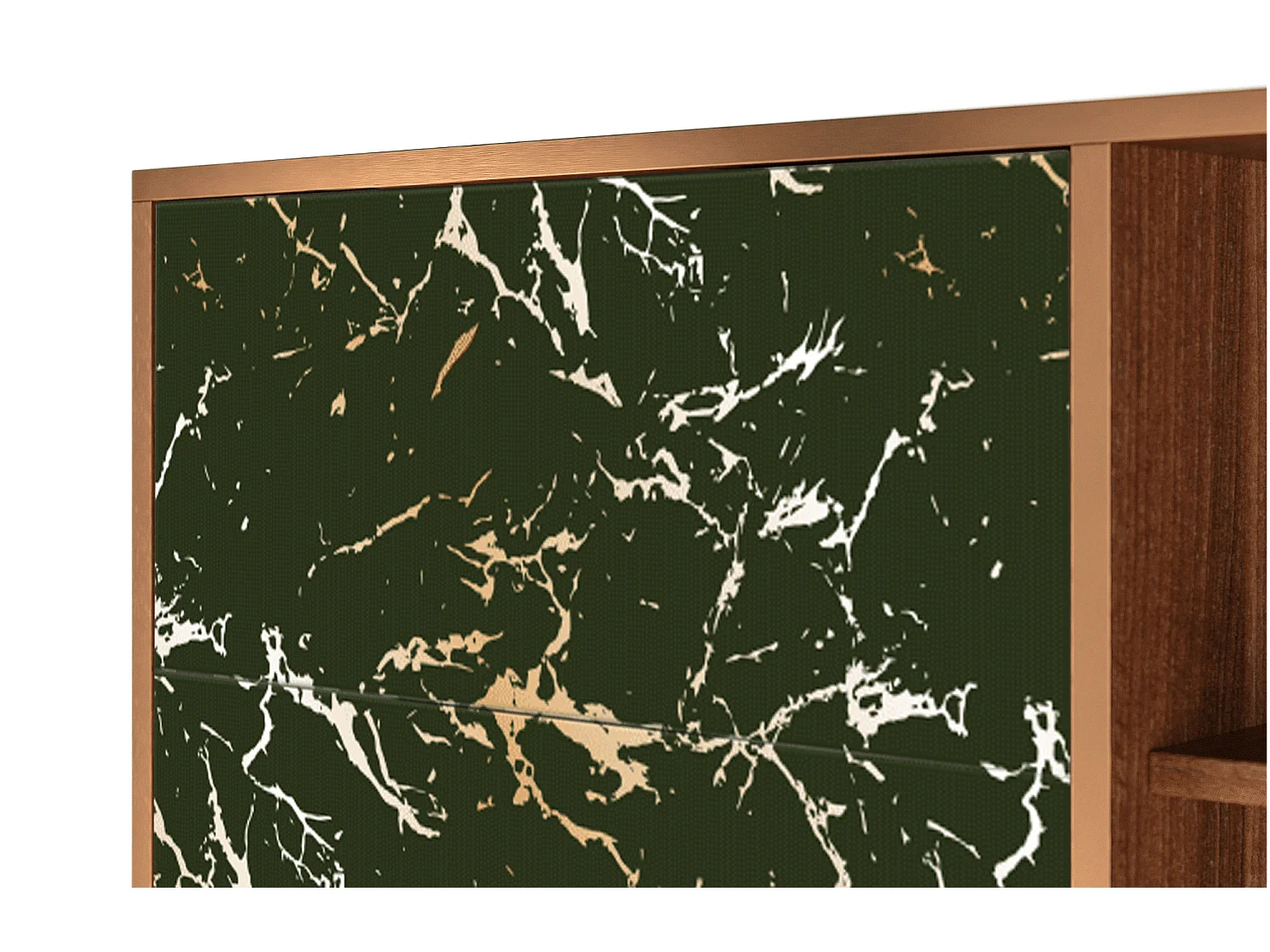 Buffet - 125x98x48 cm - BS2 - Amazon Forest, Noyer