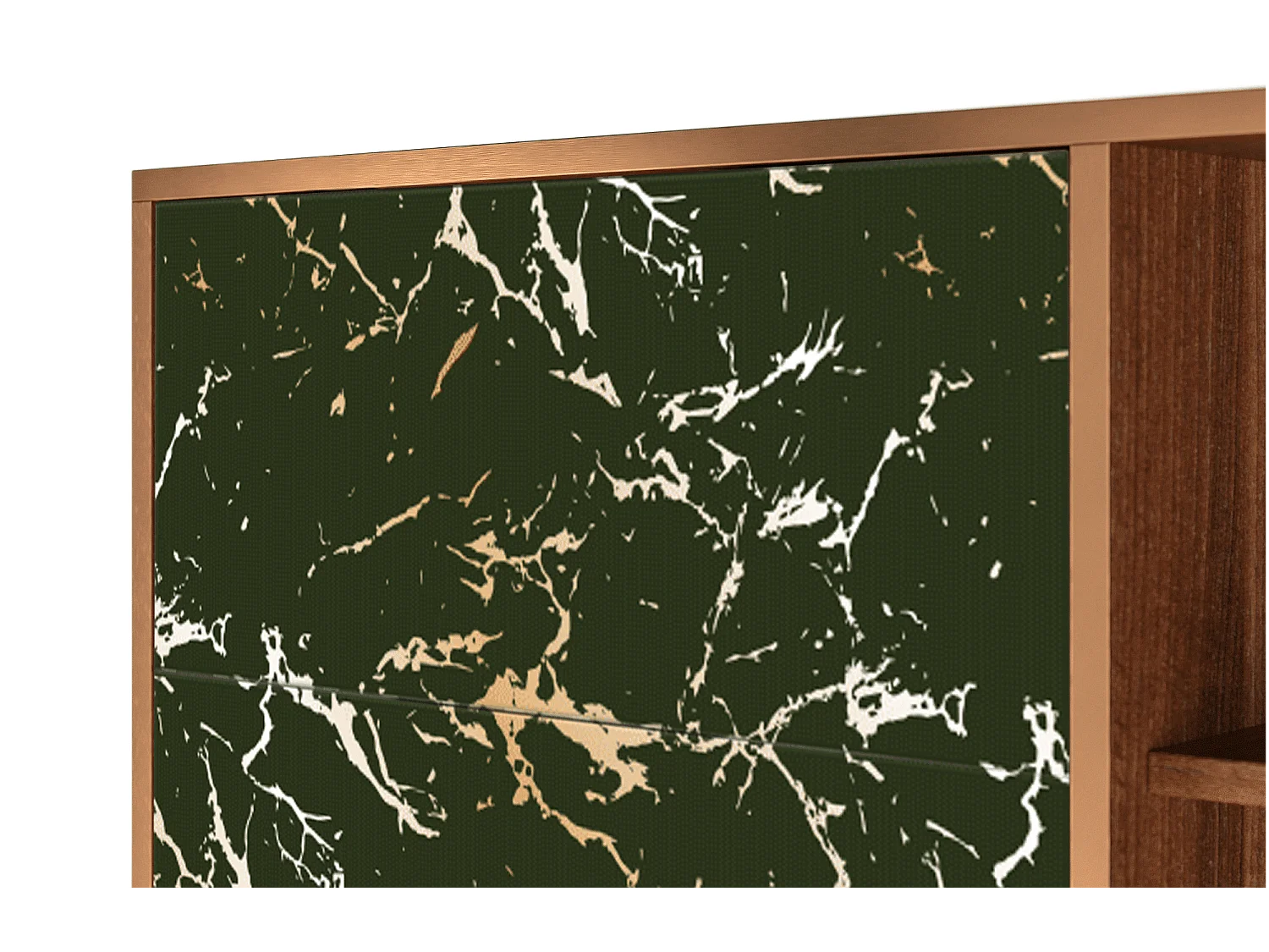 Buffet - 125x98x48 cm - BS2 - Amazon Forest, Noyer