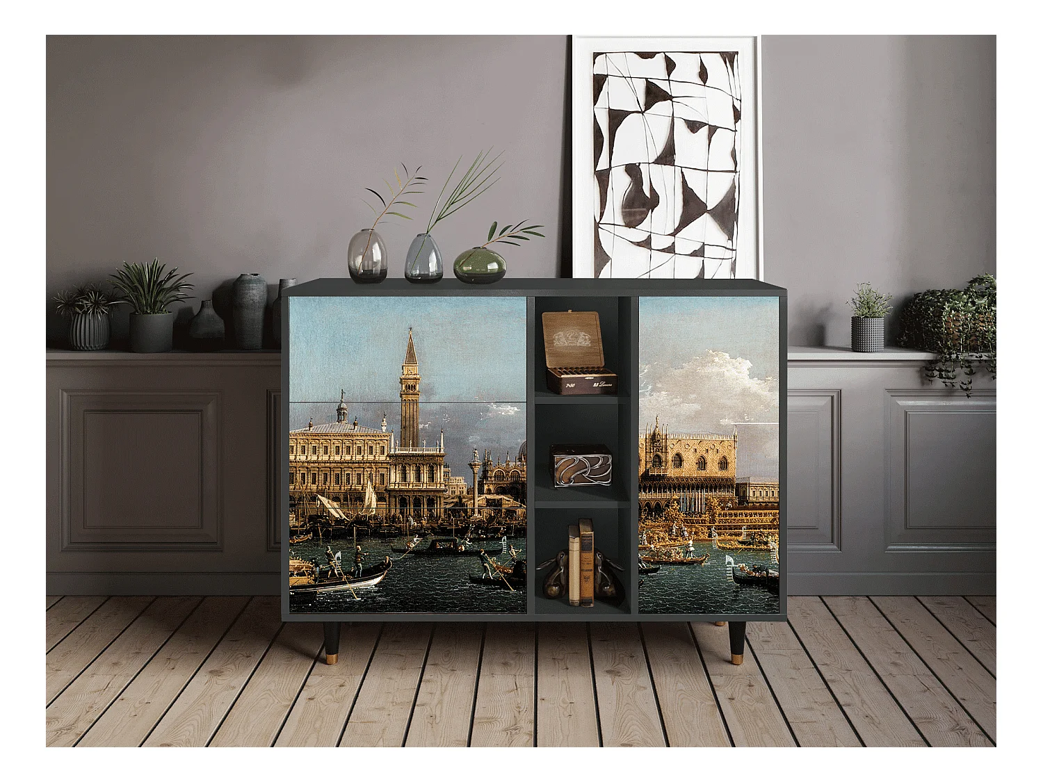 Buffet - 125x98x48 cm - BS2 - The Bucintoro, Anthracite