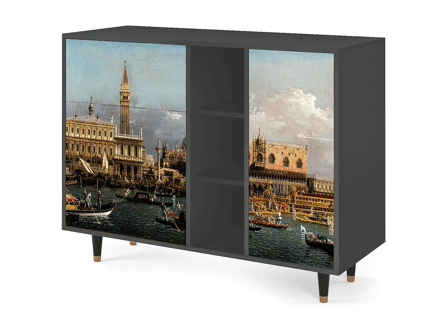 Credenza - 125x98x48 cm - BS2 - The Bucintoro, Antracite