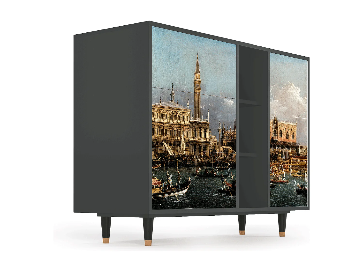 Credenza - 125x98x48 cm - BS2 - The Bucintoro, Antracite
