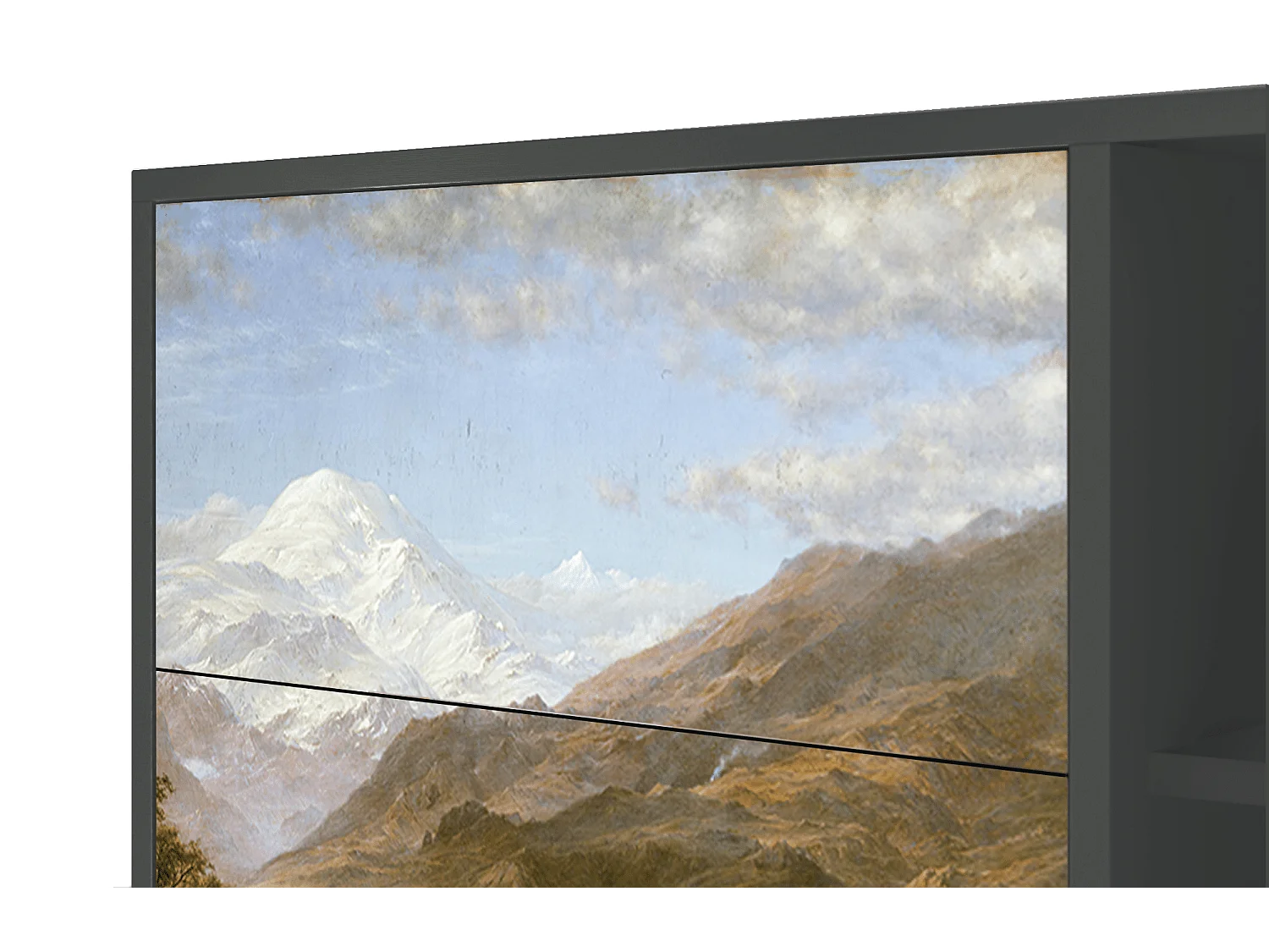 Aparador - 125x98x48 cm - BS2 - The Heart of the Andes , Antracita