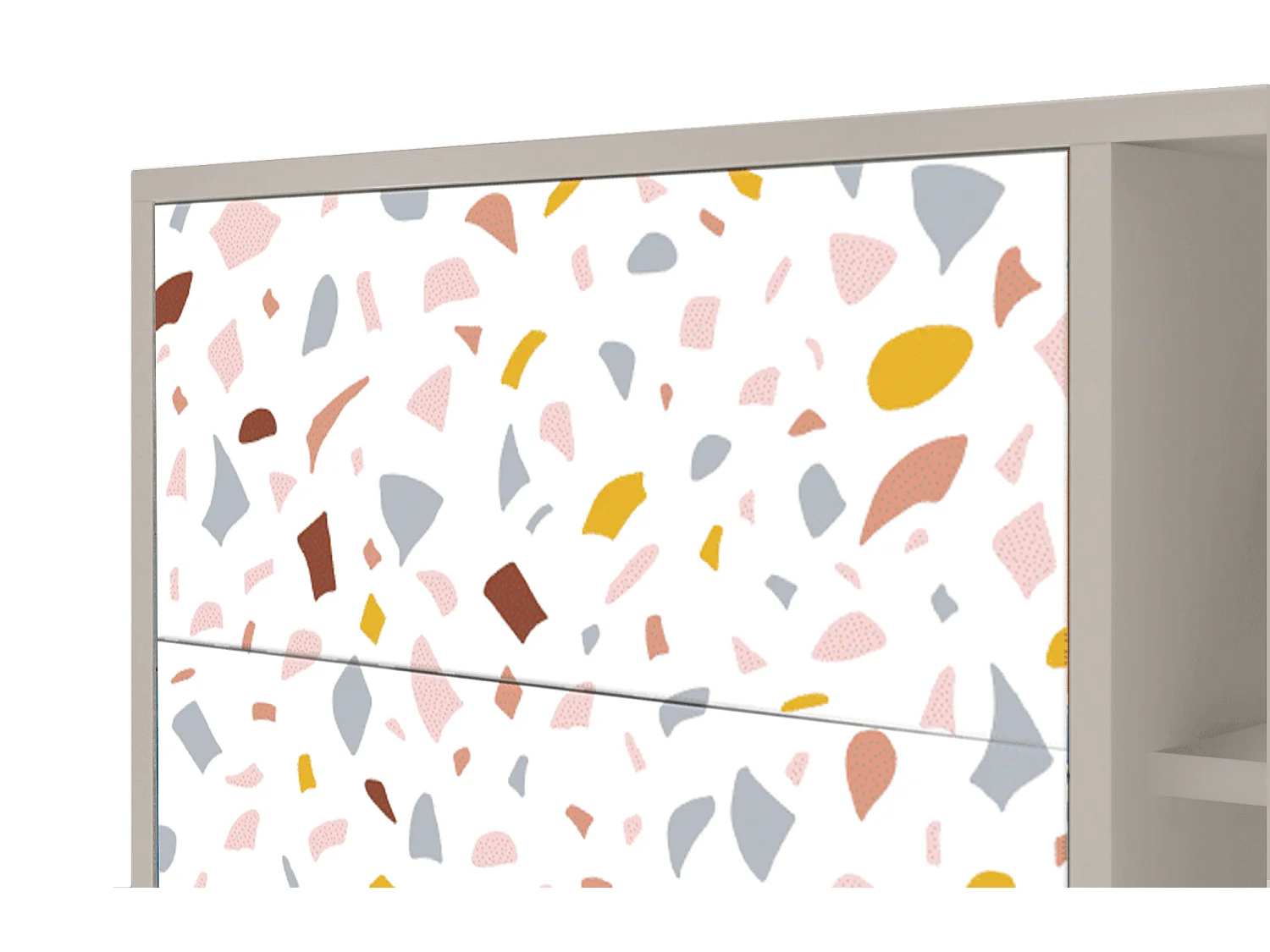 Credenza - 125x98x48 cm - BS2 - Marmelade Cheese, Sabbia