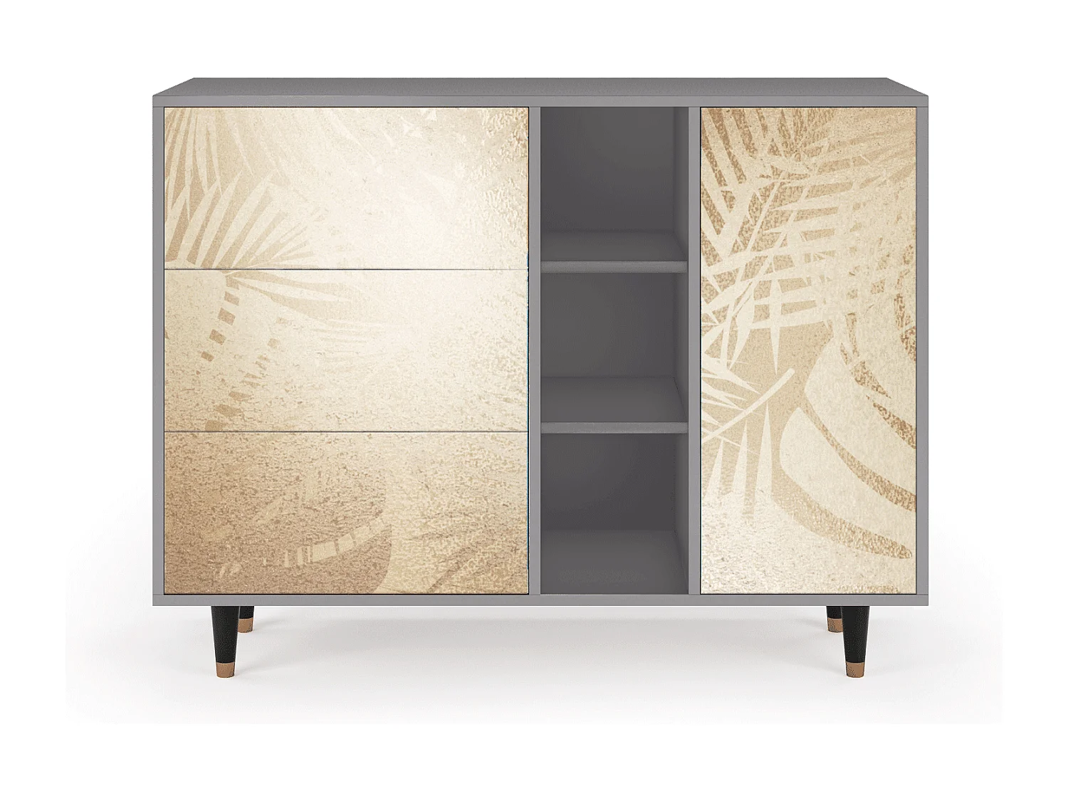 Dressoir - 125x98x48 cm - BS2 - Plant of the Dessert, Grijs