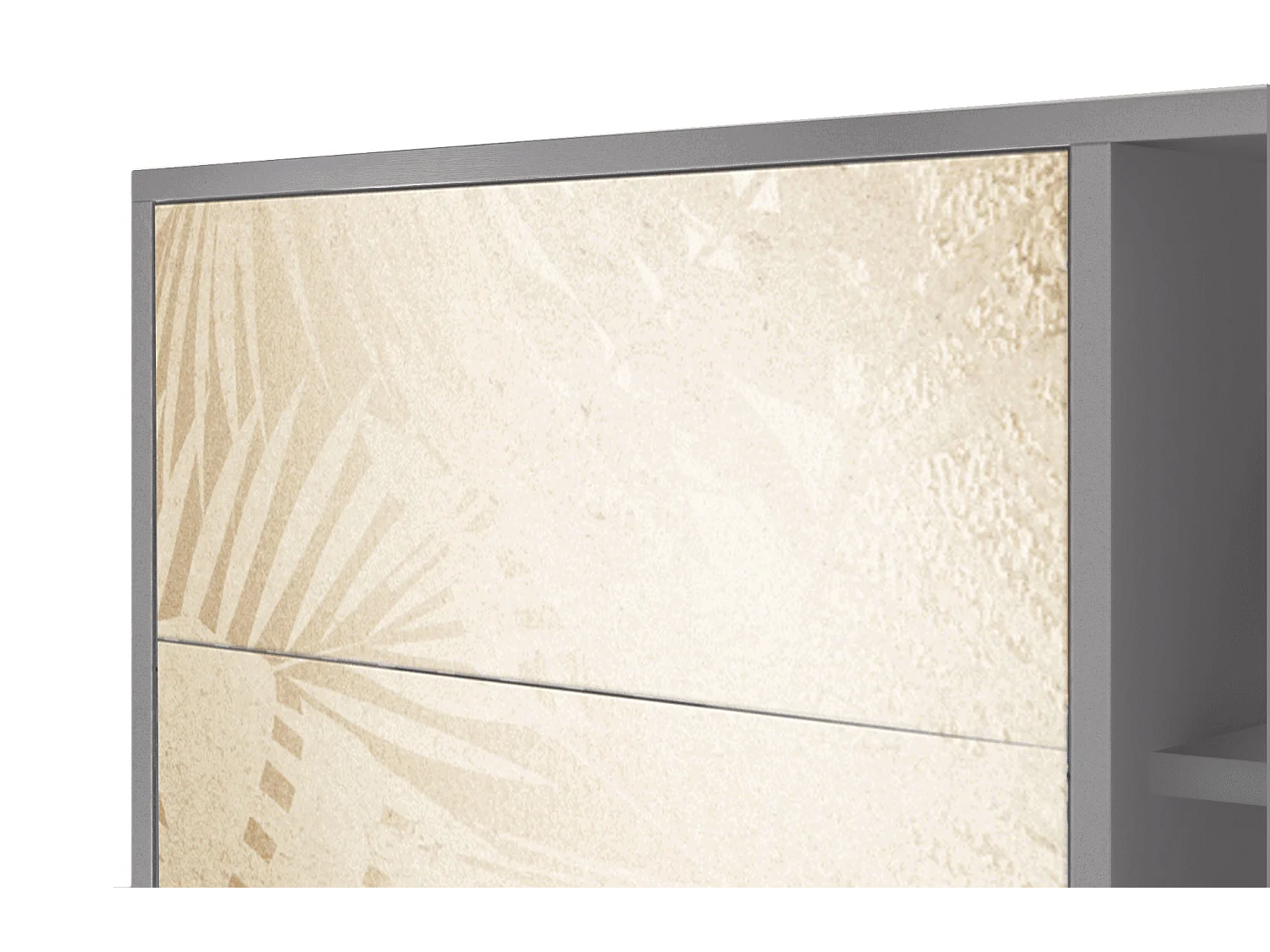 Sideboard - 125x98x48 cm - BS2 - Plant of the Dessert, Grau