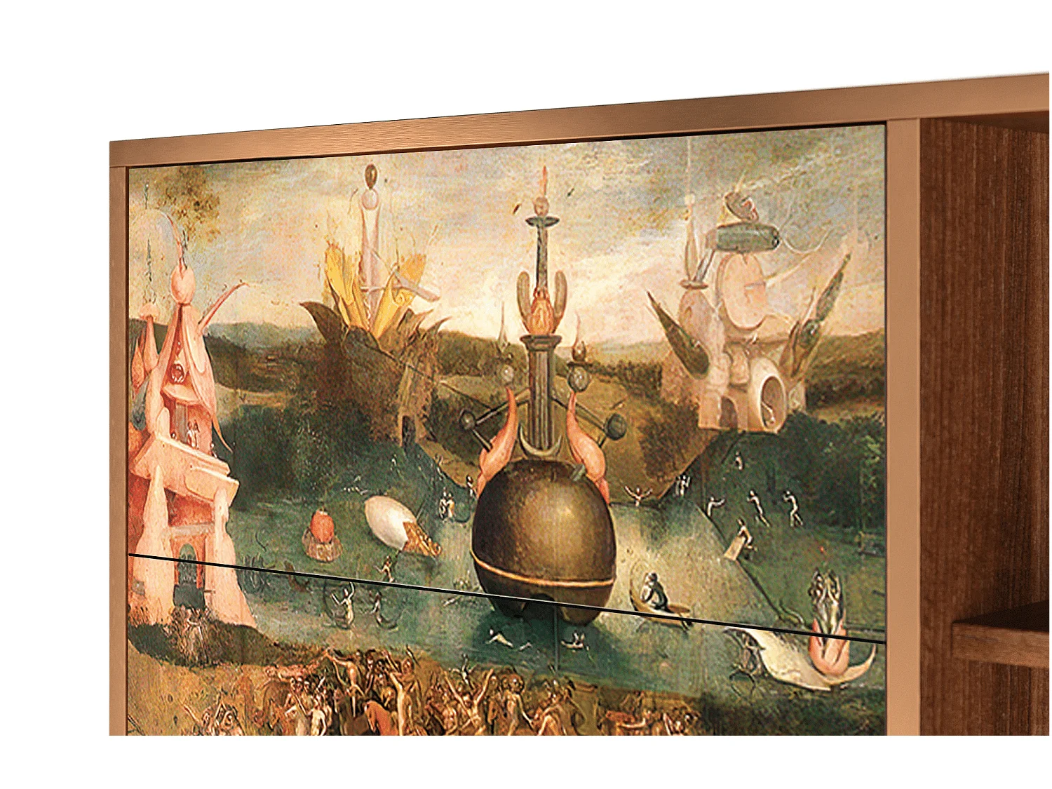 Buffet - 125x98x48 cm - BS2 - Garden of Delights , Noyer