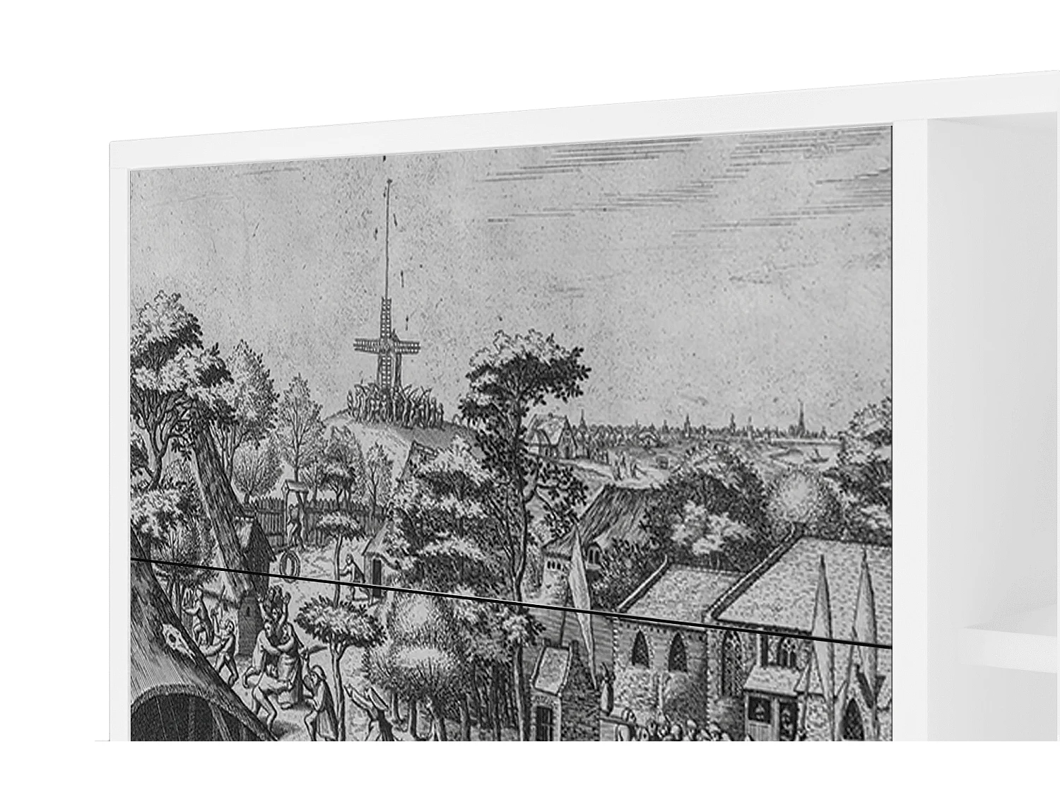 Aparador - 125x98x48 cm - BS2 - The Festival of Saint, Blanco