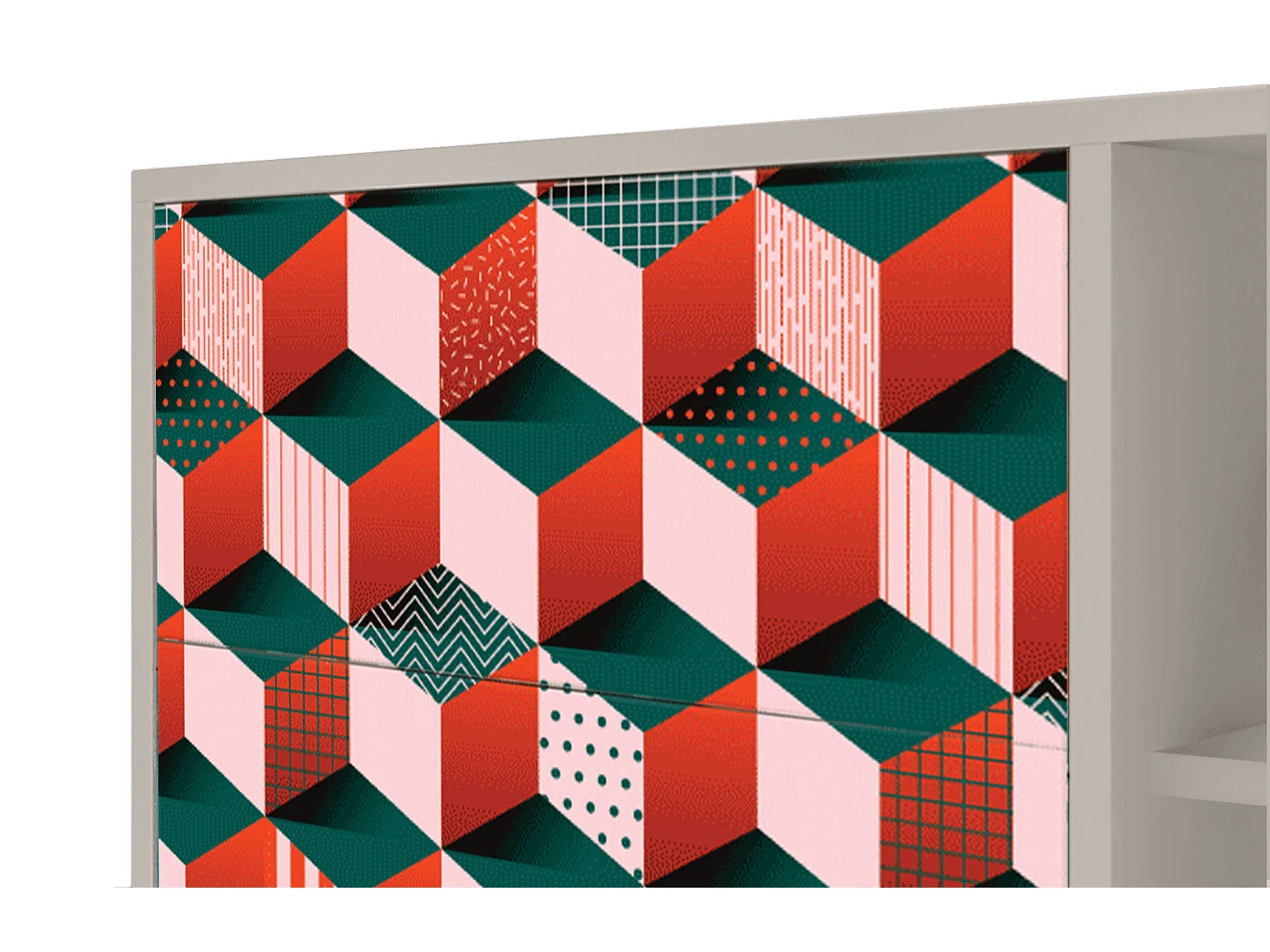 Buffet - 125x98x48 cm - BS2 - Pepsi-Cola, Sable