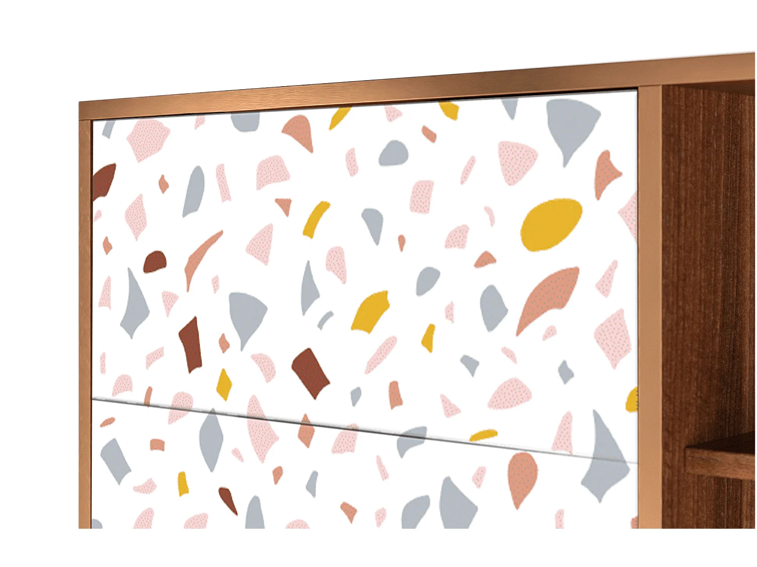 Buffet - 125x98x48 cm - BS2 - Marmelade Cheese, Noyer