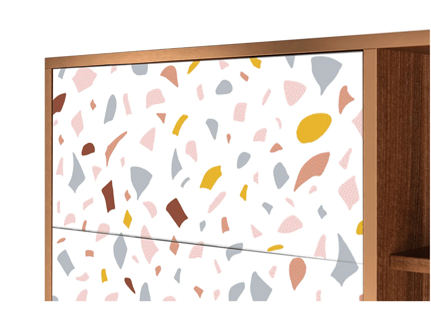 Buffet - 125x98x48 cm - BS2 - Marmelade Cheese, Noyer