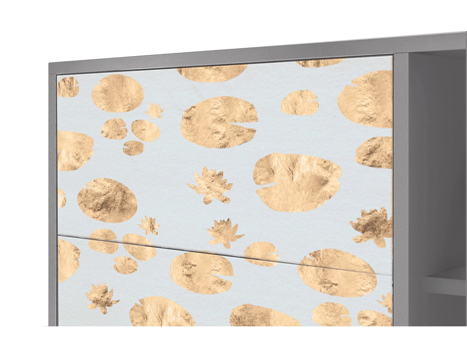 Buffet - 125x98x48 cm - BS2 - Blue Giraffe, Gris