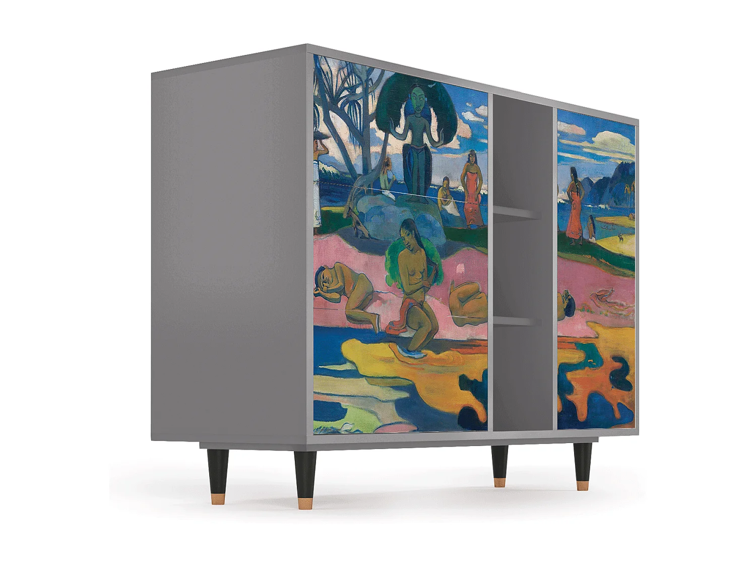 Buffet - 125x98x48 cm - BS2 - Day of the God, Gris