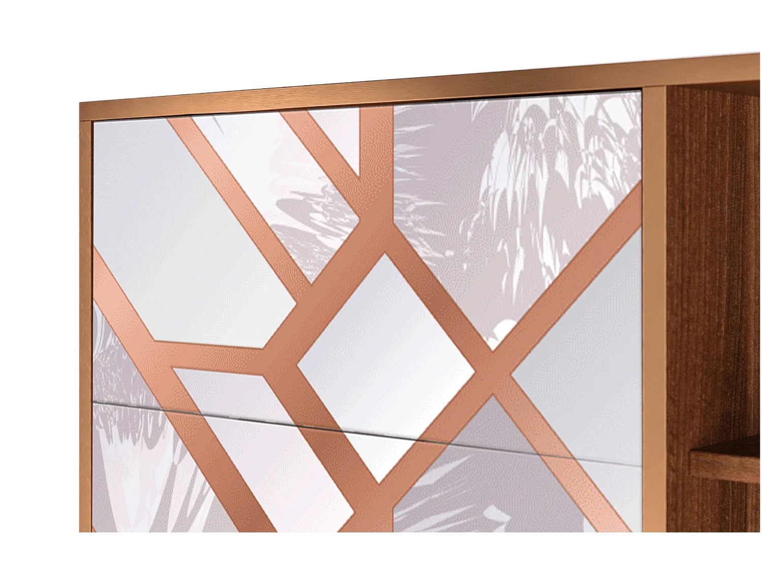 Sideboard - 125x98x48 cm - BS2 - Pastel Fairytale, Walnuss