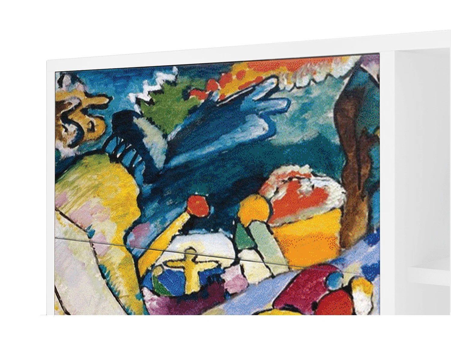 Credenza - 125x98x48 cm - BS2 - Improvisation 26  , Bianco