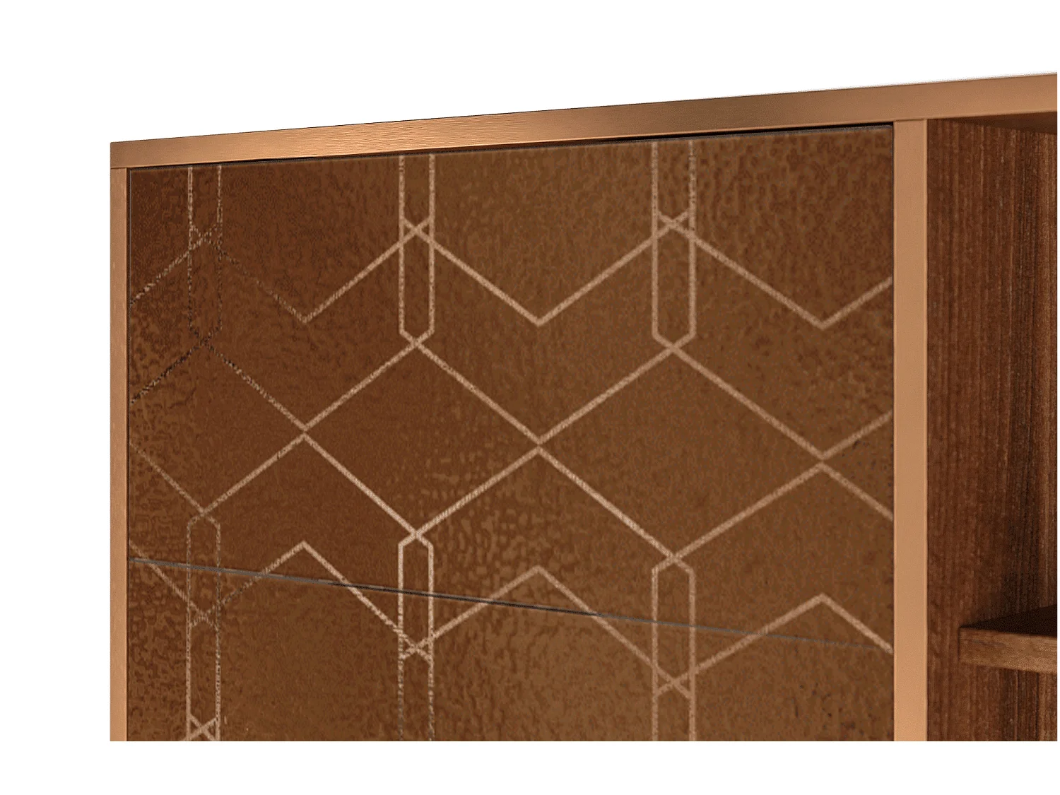 Credenza - 125x98x48 cm - BS2 - Chocolate Bar, Noce