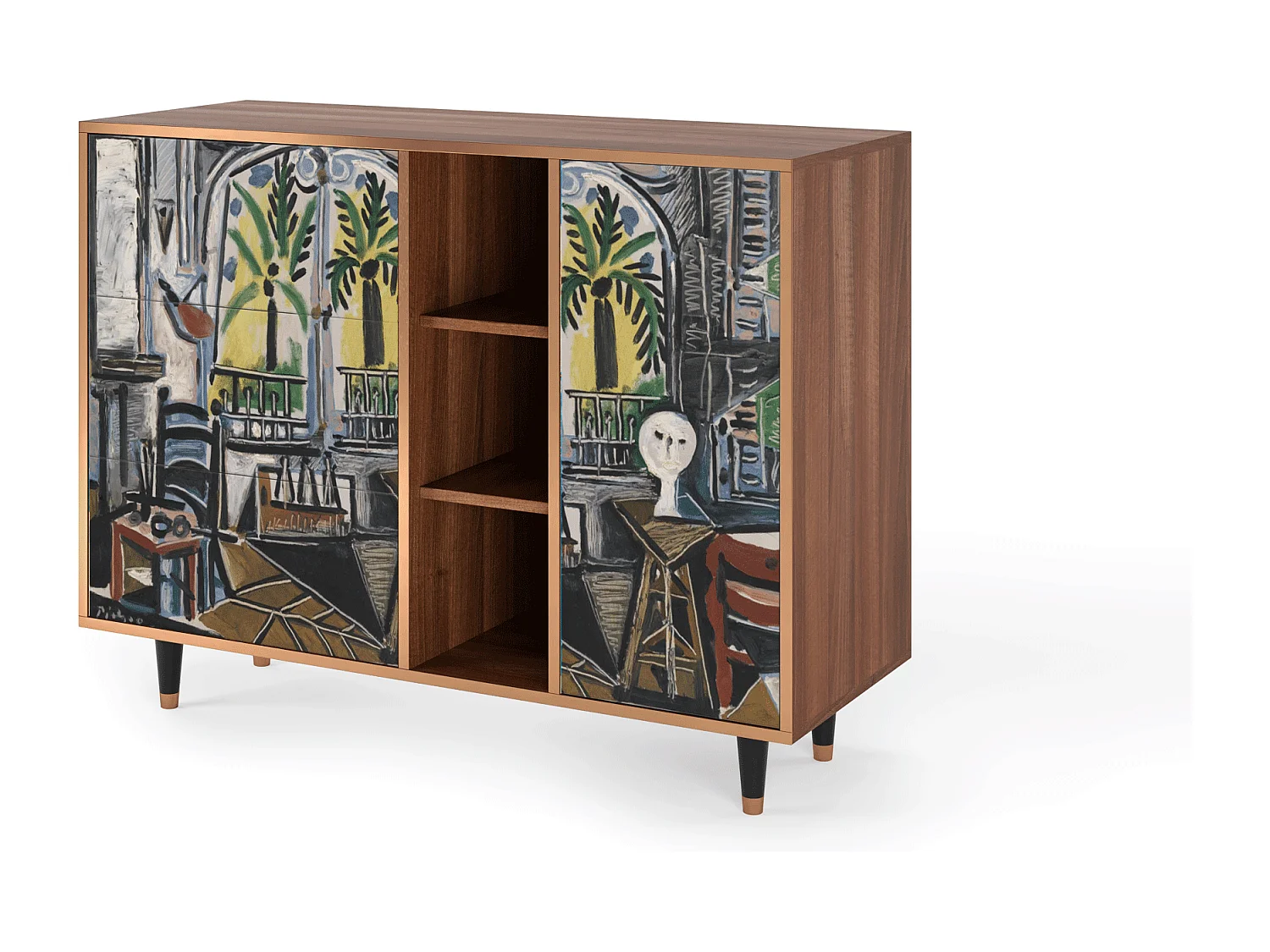 Buffet - 125x98x48 cm - BS2 - The Studio , Noyer