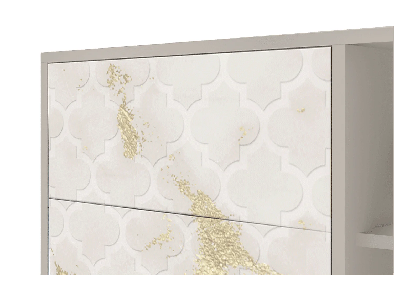 Kredens - 125x98x48 cm - BS2 - Sahara desert, Piaskowy