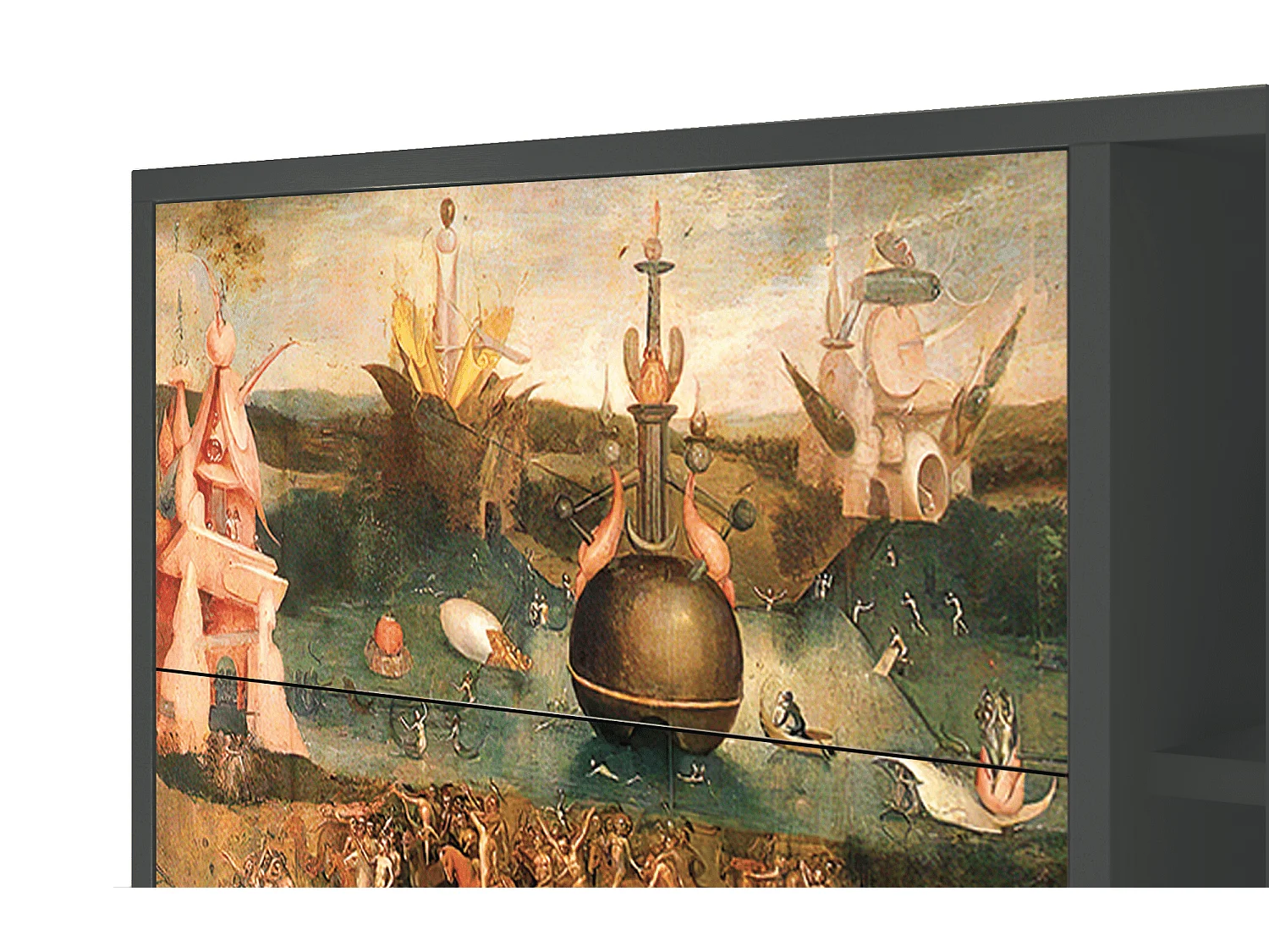 Buffet - 125x98x48 cm - BS2 - Garden of Delights , Anthracite