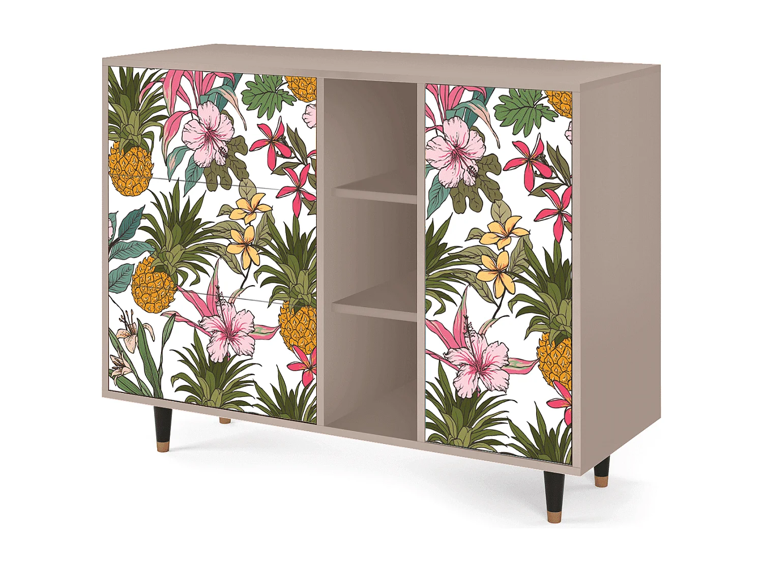 Dressoir - 125x98x48 cm - BS2 - Estival Fruit, Latte