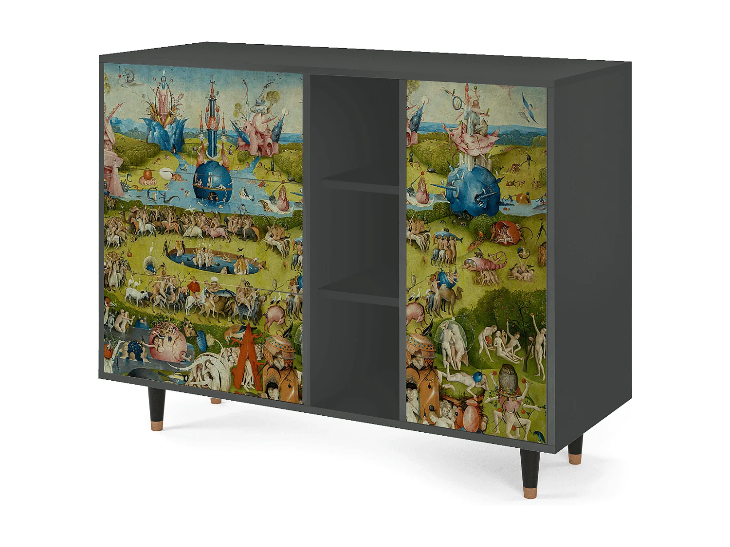 Aparador - 125x98x48 cm - BS2 - The Garden 2 by Bosch, Antracita