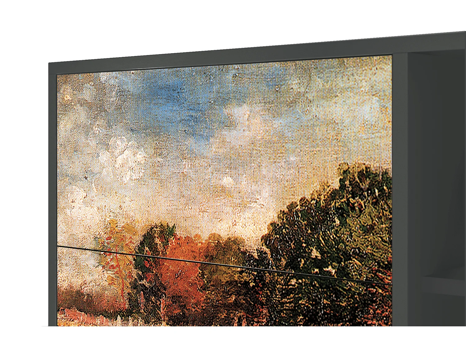 Dressoir - 125x98x48 cm - BS2 - The Banks, Antraciet