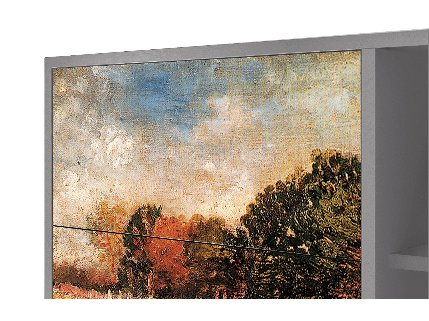 Dressoir - 125x98x48 cm - BS2 - The Banks, Grijs