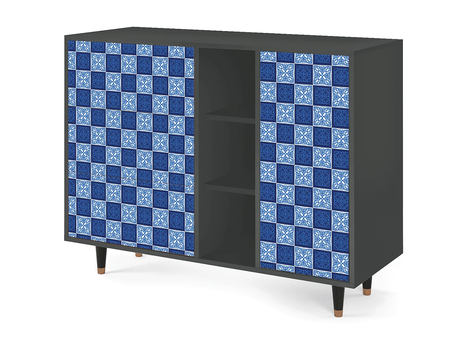 Buffet - 125x98x48 cm - BS2 - Light Path, Anthracite