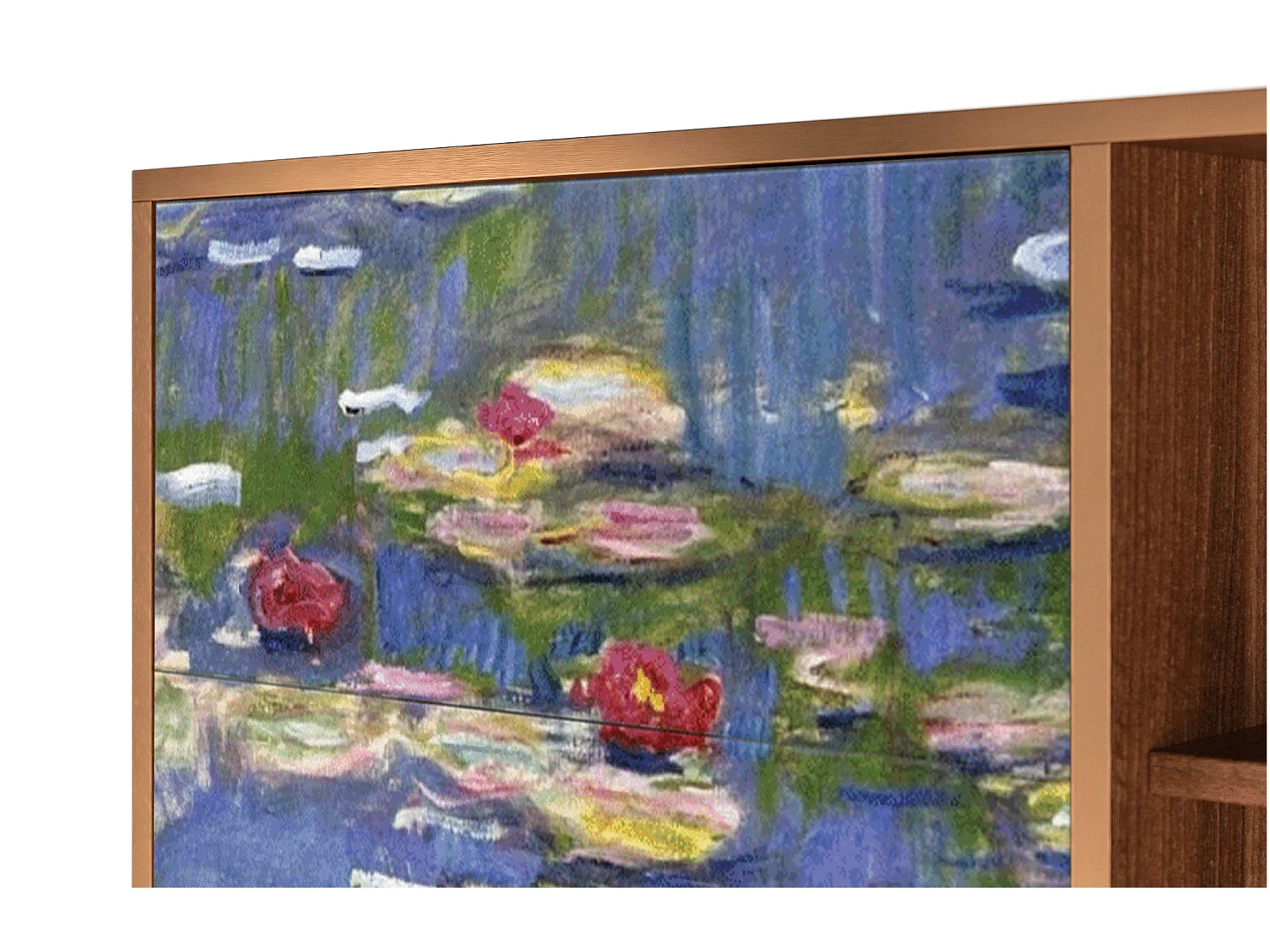 Aparador - 125x98x48 cm - BS2 - The water lily pond  , Nogal