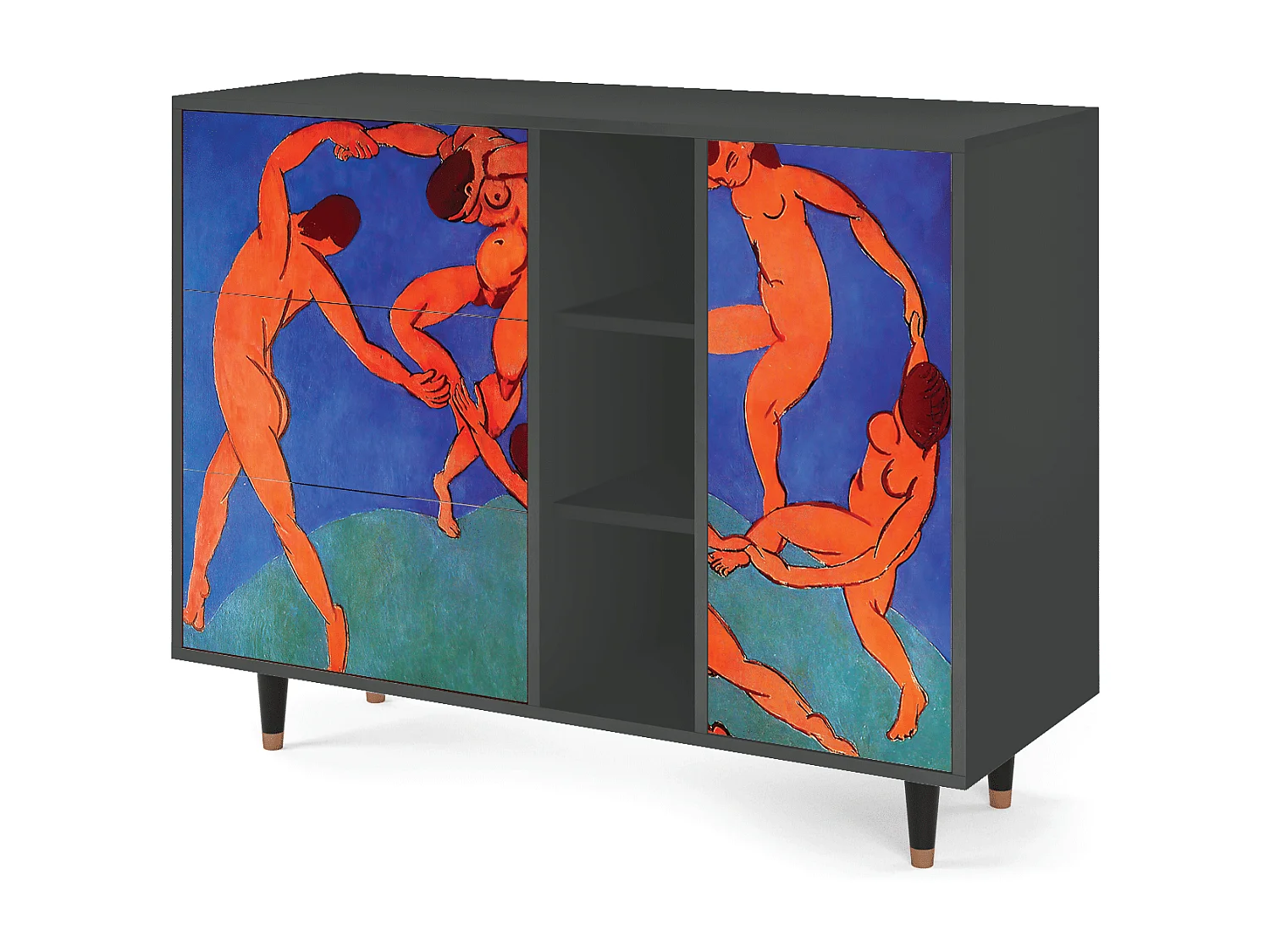 Buffet - 125x98x48 cm - BS2 - The Dance by Matisse , Anthracite