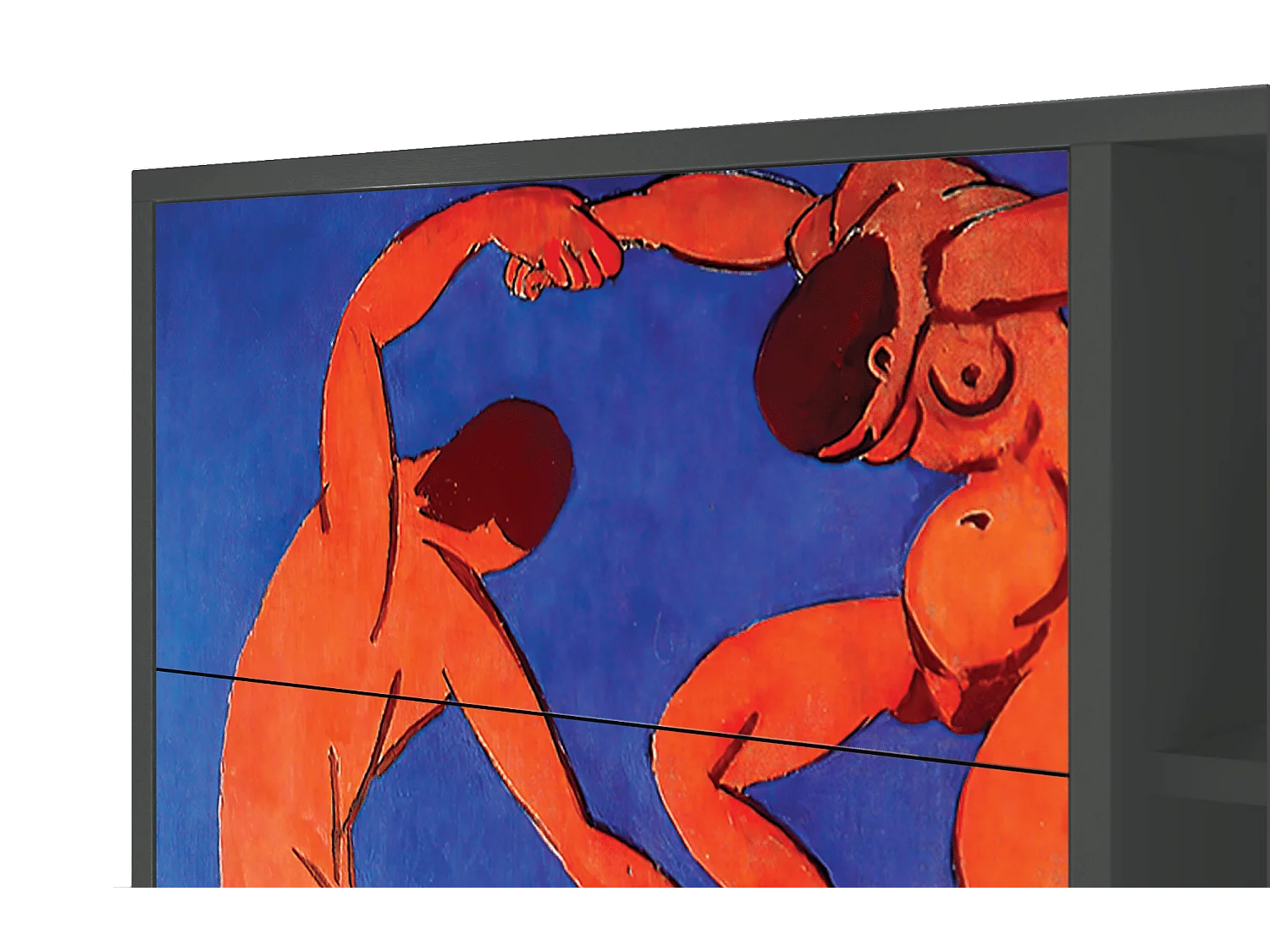 Buffet - 125x98x48 cm - BS2 - The Dance by Matisse , Anthracite