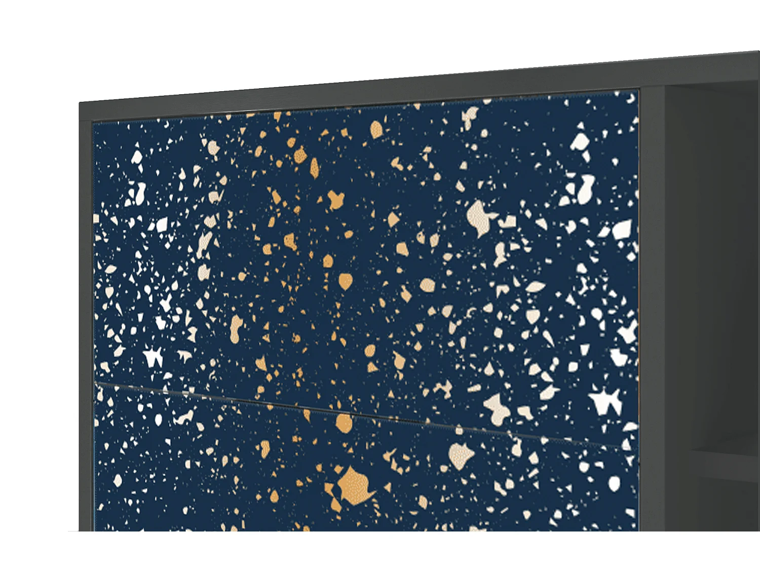 Buffet - 125x98x48 cm - BS2 - Starfall, Anthracite