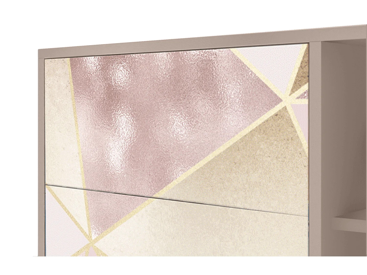 Buffet - 125x98x48 cm - BS2 - Cosmopolitan Diva, Latte