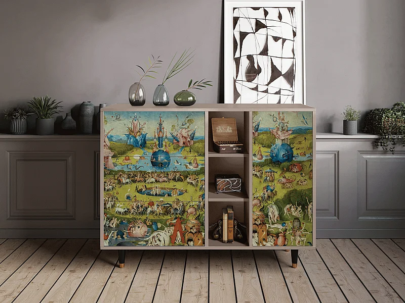 Aparador - 125x98x48 cm - BS2 - The Garden 2 by Bosch, Latte