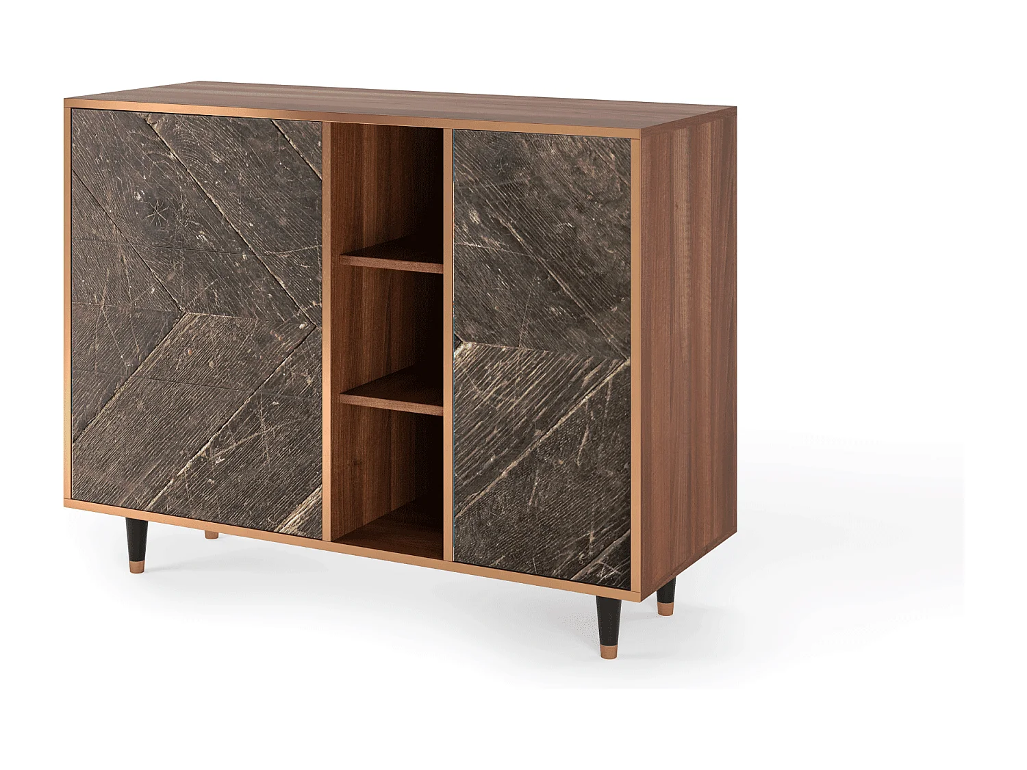 Buffet - 125x98x48 cm - BS2 - Wise Tree, Noyer