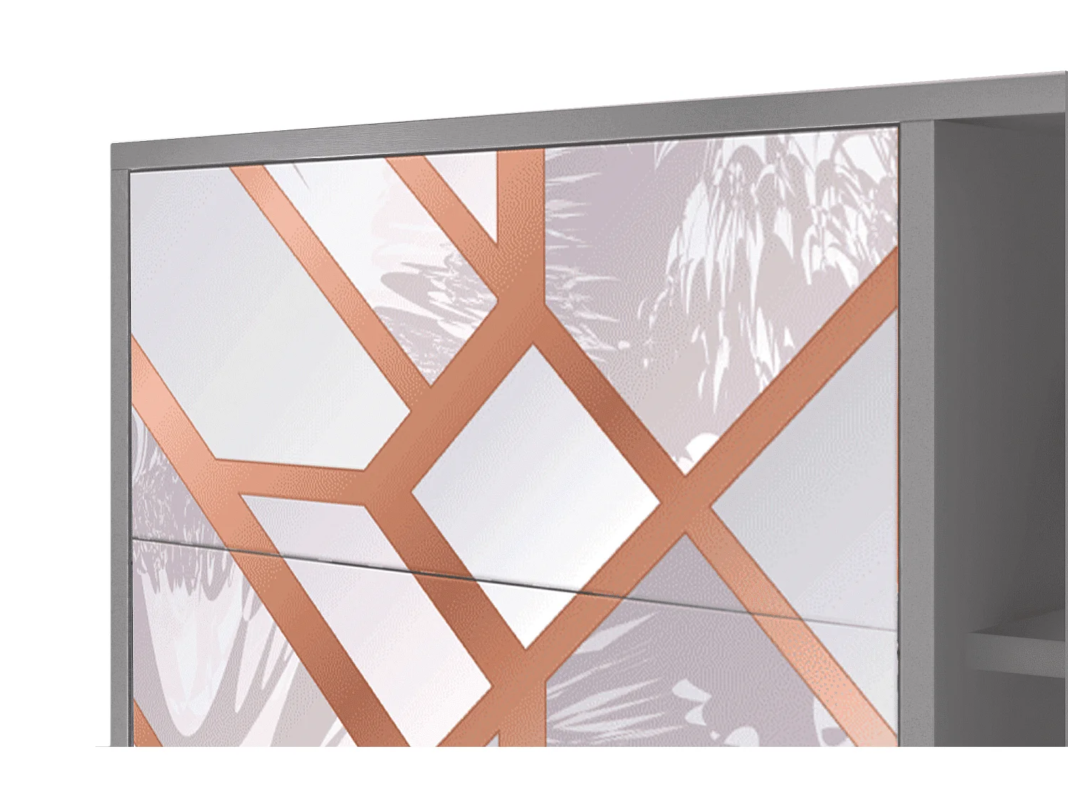 Sideboard - 125x98x48 cm - BS2 - Pastel Fairytale, Grau