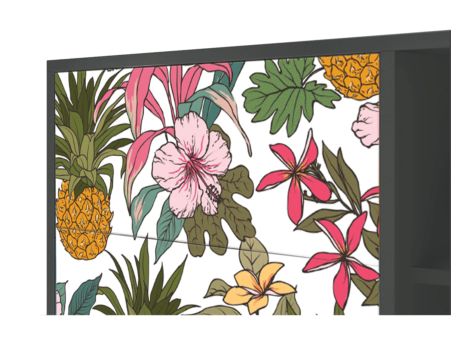 Buffet - 125x98x48 cm - BS2 - Estival Fruit, Anthracite