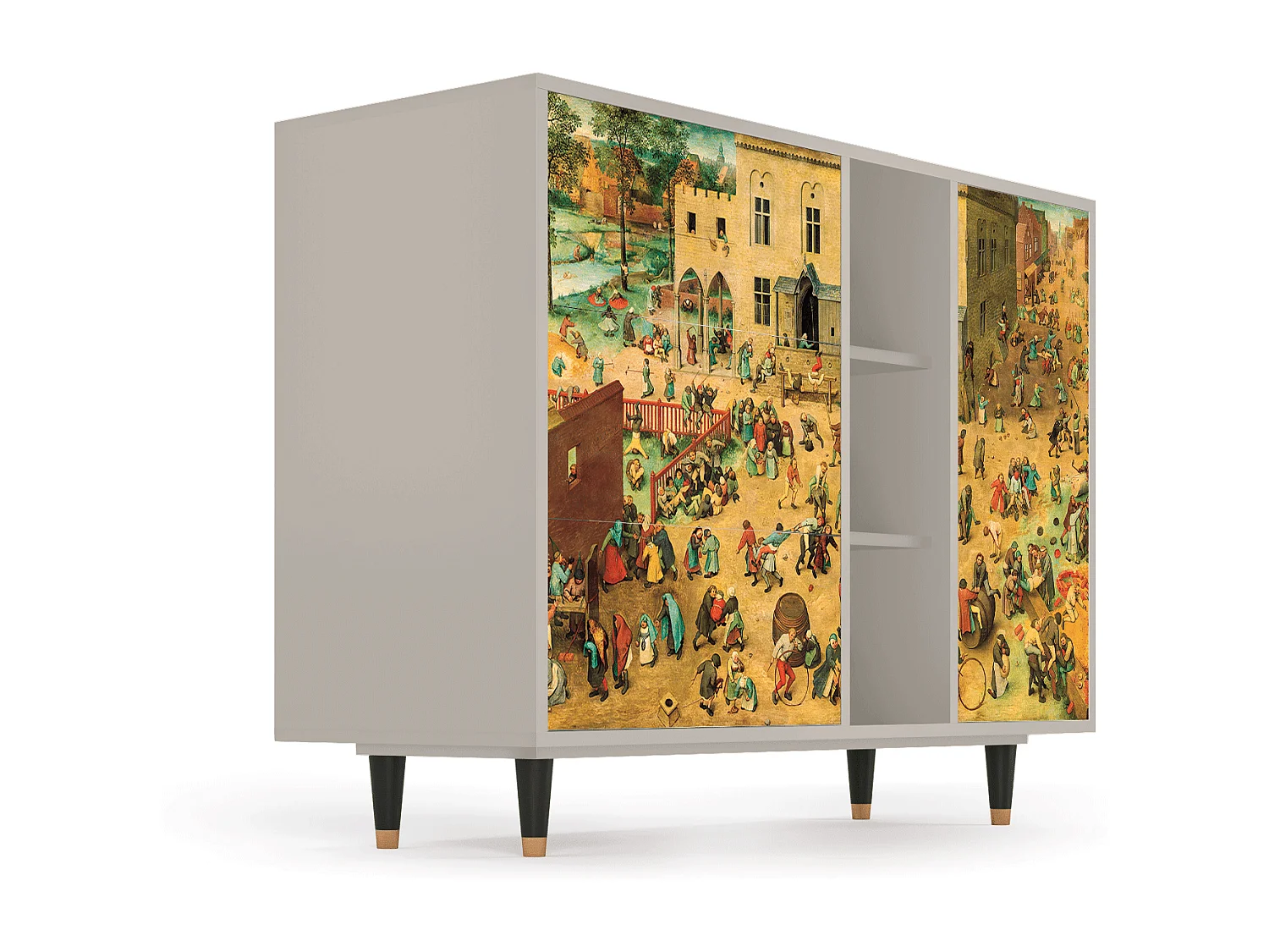 Sideboard - 125x98x48 cm - BS2 - Children Games, Sand