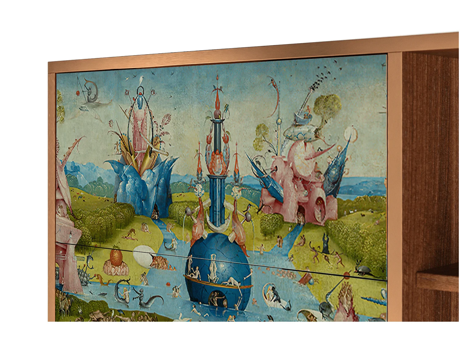 Dressoir - 125x98x48 cm - BS2 - The Garden 2 by Bosch, Walnoot