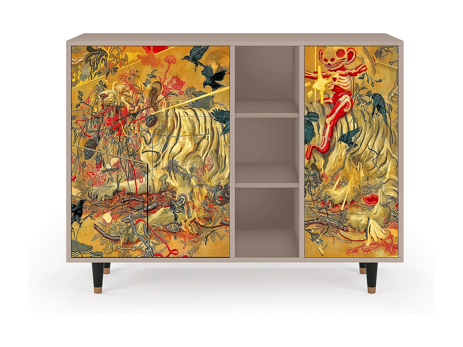 Aparador - 125x98x48 cm - BS2 - Blood by James Jean, Latte