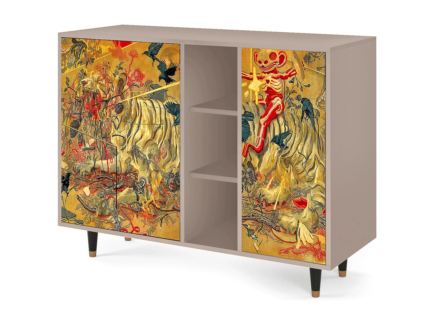 Aparador - 125x98x48 cm - BS2 - Blood by James Jean, Latte