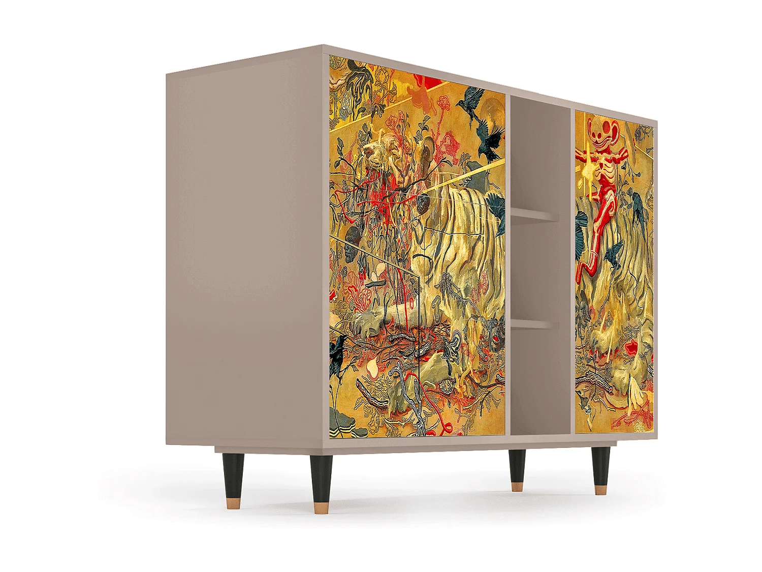 Aparador - 125x98x48 cm - BS2 - Blood by James Jean, Latte