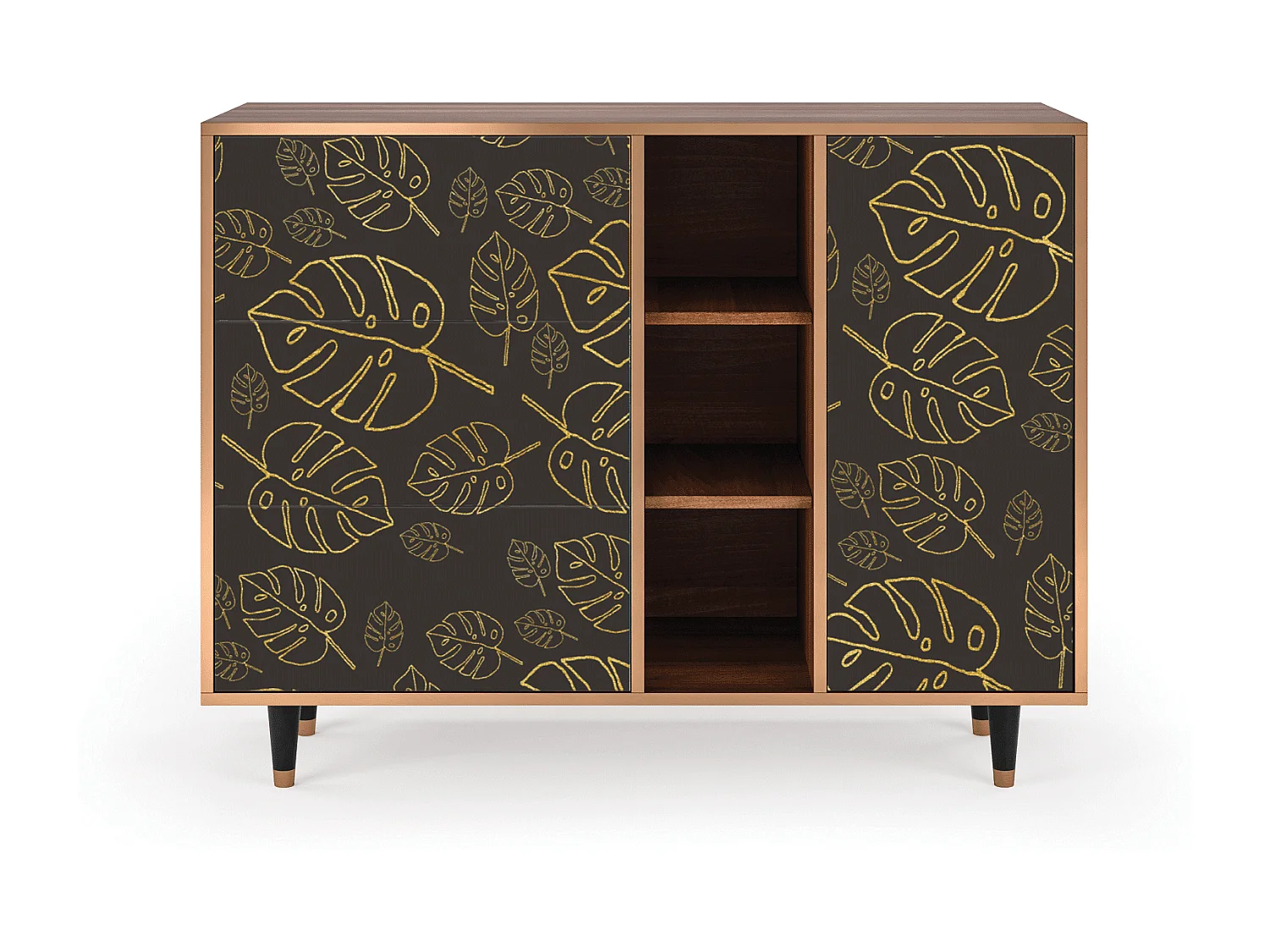 Buffet - 125x98x48 cm - BS2 - Fall Of The Leaves, Noyer