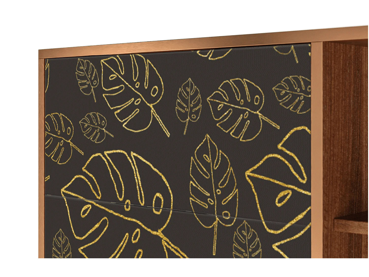 Credenza - 125x98x48 cm - BS2 - Fall Of The Leaves, Noce